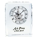 Crystal Clock, beautiful time piece to recognize great achievements.