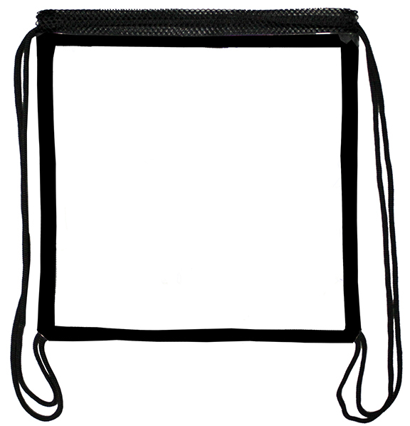 12 x 12 clear sling, NFL / PGA approved clear sling backpack.