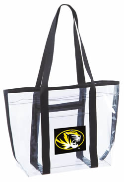 Clear Open Top Tote Bags