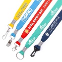 Custom Screen Printed Lanyards in any pms color match