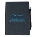 Professional Series Journal Book with smooth leather like cover.