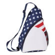 Custom Printed Patriotic Sling Backpack 