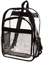 Clear backpacks 
Great for middle school