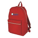 Solid school backpacks in Black, Red, Navy Blue 
