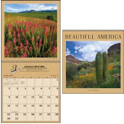  Custom Printed Promotional Calendars, Beautiful America 