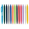 Assorted Colors Sleek Rubber Pens